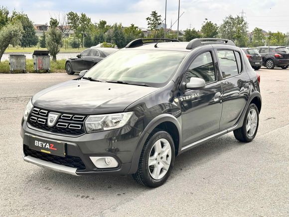 2016 DACİA SANDERO STEPWAY YENİ KASA 0.9 TURBO 90 BG K.K TAKSİT