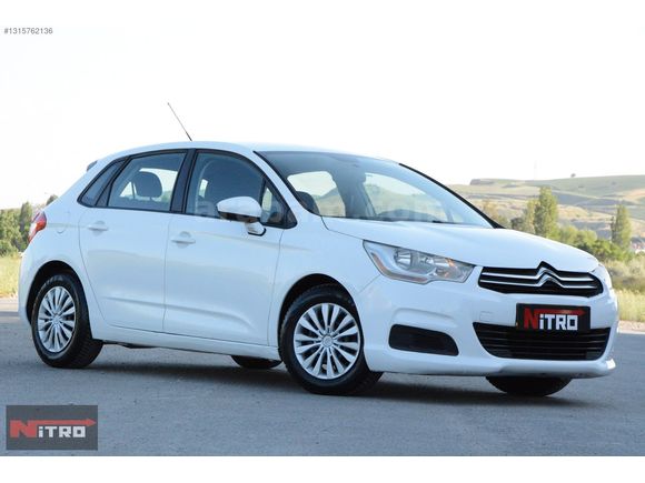 NİTRO MOTORS-95.000KM HATASIZ BOYASIZ CİTROEN C4 1.4 VTİ MANUEL