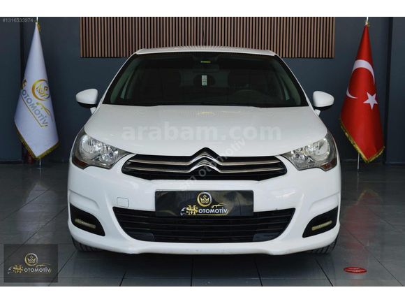 2014 MODEL! 118.000 KM! LPG'Lİ CİTROEN C4! 36AY SENET-K.KARTI!