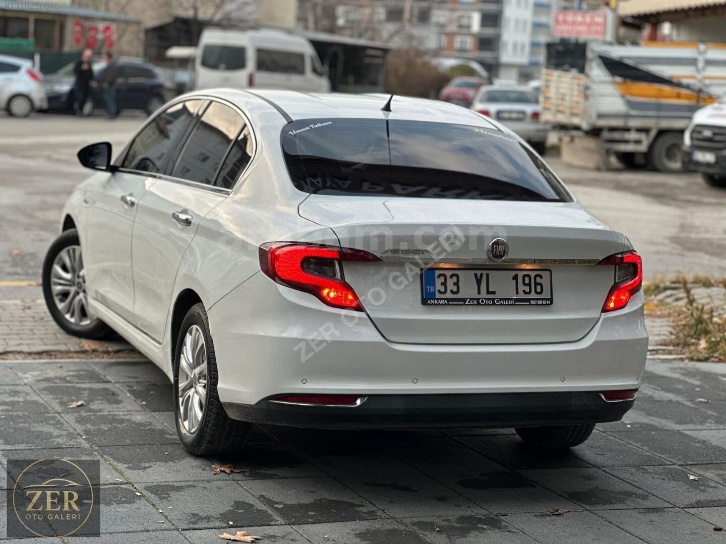 Galeriden Fiat Egea 1.4 Fire Urban 2015 Model Ankara 69.000 km Beyaz 5