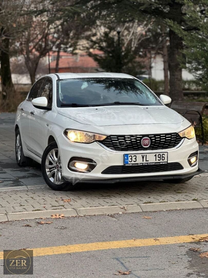 Galeriden Fiat Egea 1.4 Fire Urban 2015 Model Ankara 69.000 km Beyaz 2