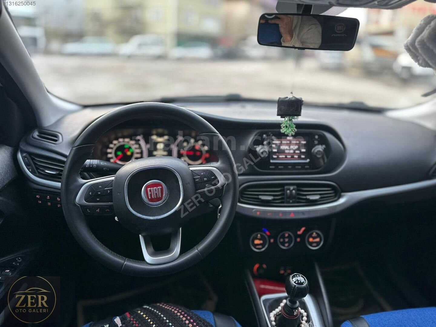 Galeriden Fiat Egea 1.4 Fire Urban 2015 Model Ankara 69.000 km Beyaz 7