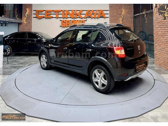 ÇETİNKAYA'dan DACİA SANDERO STEPWAY DİZEL+MANUEL+2016+194.000KM