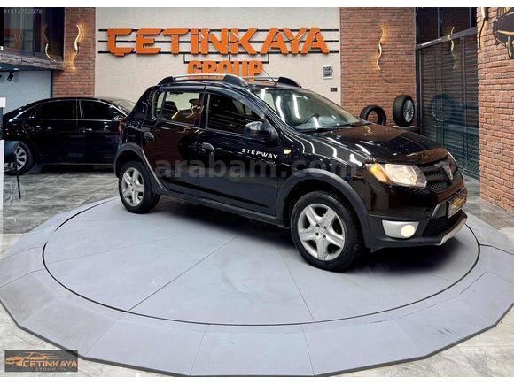 ÇETİNKAYA'dan DACİA SANDERO STEPWAY DİZEL+MANUEL+2016+194.000KM