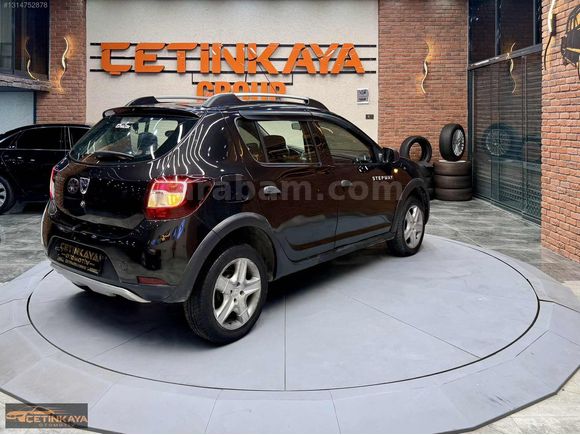 ÇETİNKAYA'dan DACİA SANDERO STEPWAY DİZEL+MANUEL+2016+194.000KM
