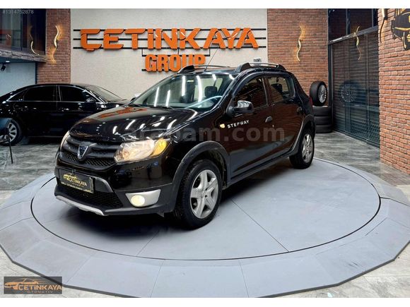 ÇETİNKAYA'dan DACİA SANDERO STEPWAY DİZEL+MANUEL+2016+194.000KM