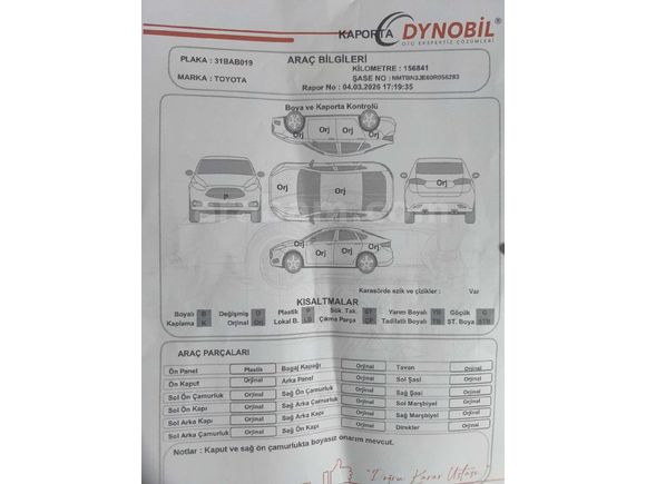 Sahibinden Toyota Corolla 1.4 D-4D Advance 2016 Model