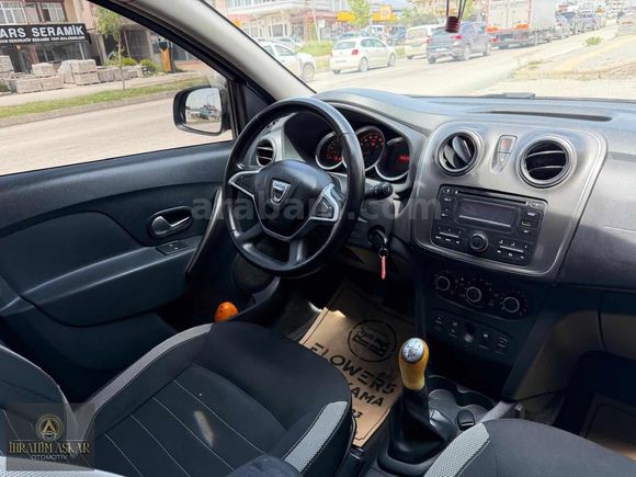 2017 DACİA SANDERO STEPWAY 1.5 DCİ manuel 95 BG 88.000 KM