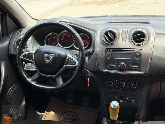 2017 DACİA SANDERO STEPWAY 1.5 DCİ manuel 95 BG 88.000 KM