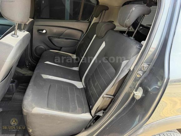 2017 DACİA SANDERO STEPWAY 1.5 DCİ manuel 95 BG 88.000 KM