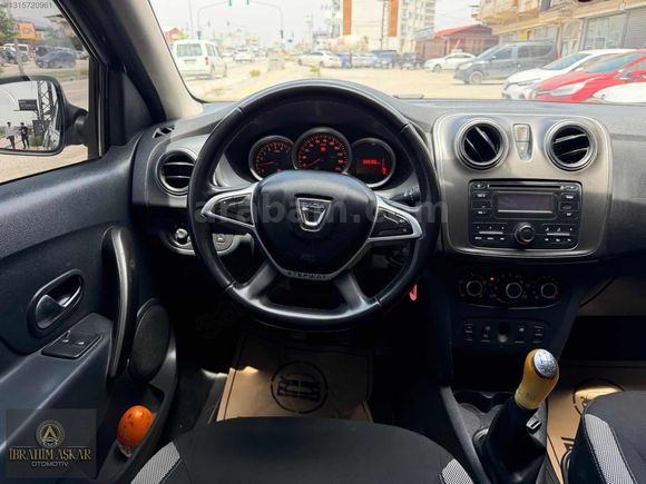 2017 DACİA SANDERO STEPWAY 1.5 DCİ manuel 95 BG 88.000 KM