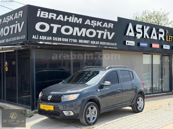 2017 DACİA SANDERO STEPWAY 1.5 DCİ manuel 95 BG 88.000 KM