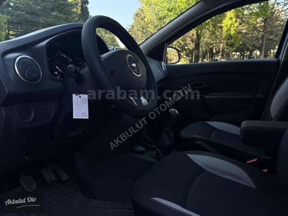 -AKBULUT OTO- SANDERO STEPWAY SADECE 70.000'KM DE TERTEMİZ !