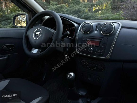 -AKBULUT OTO- SANDERO STEPWAY SADECE 70.000'KM DE TERTEMİZ !