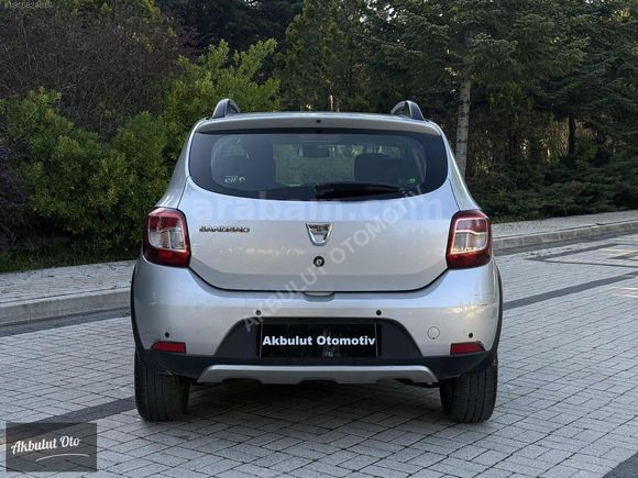 -AKBULUT OTO- SANDERO STEPWAY SADECE 70.000'KM DE TERTEMİZ !