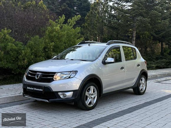 -AKBULUT OTO- SANDERO STEPWAY SADECE 70.000'KM DE TERTEMİZ !