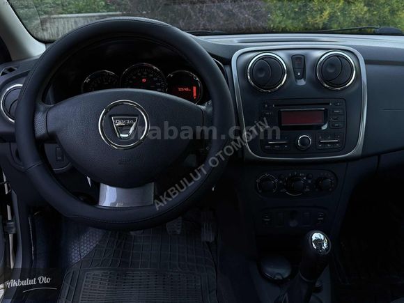-AKBULUT OTO- SANDERO STEPWAY SADECE 70.000'KM DE TERTEMİZ !