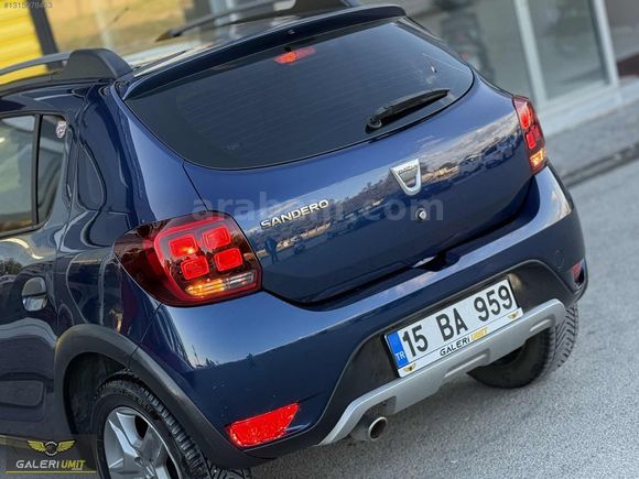 2018 START STOPLU MAKYAJLI SANDERO STEPWAY