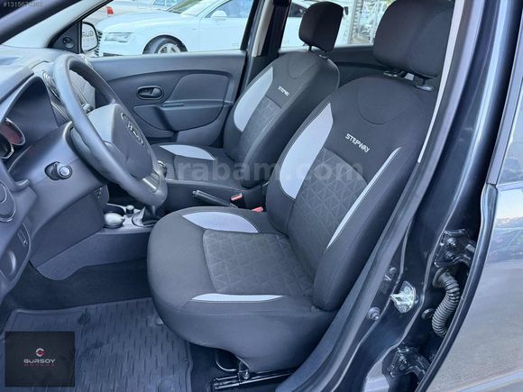 2015 DACİA SANDERO STEPWAY 1.5 DCI HATASIZ BOYASIZ 37.000KM