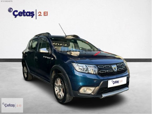 ÇETAŞ RENAULT'DAN 2017 DACIA SANDERO 1.5 DCİ STEPWAY OTOMATİK