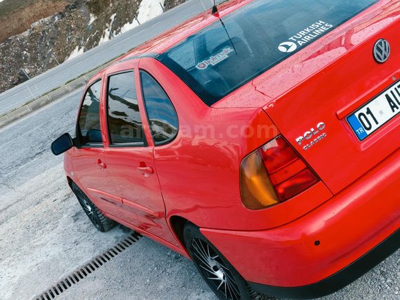 Sahibinden Volkswagen Polo 1.6 Classic 2001 Model  117.000 km Kırmızı