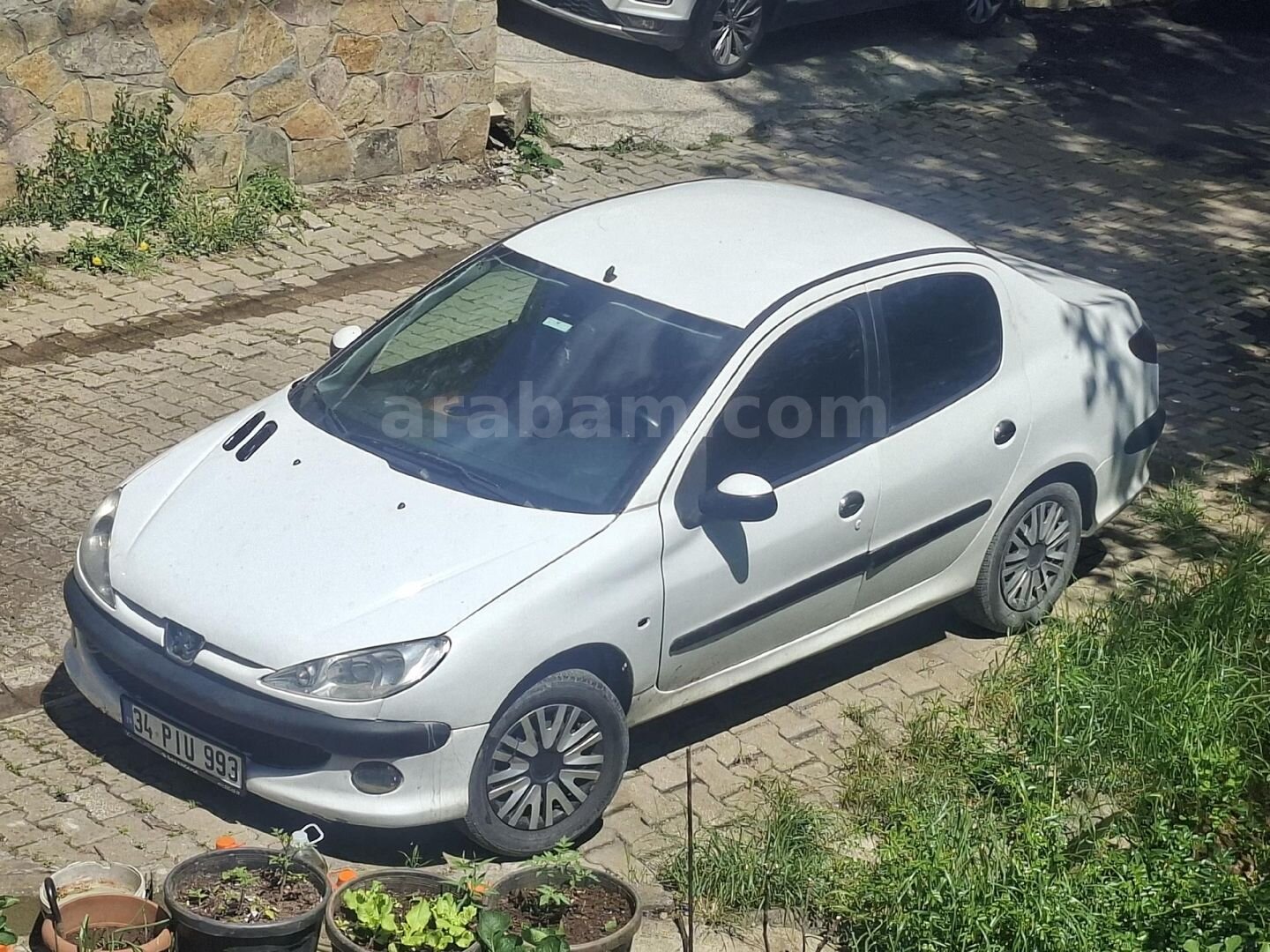 Sahibinden Peugeot 206 1.4 Comfort 2008 Model İstanbul 164.000 km Beyaz 4