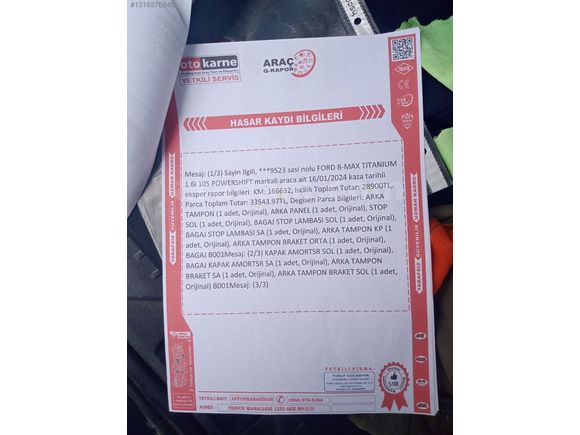 IŞIK OTOMOTİV OTOMATİK B MAX