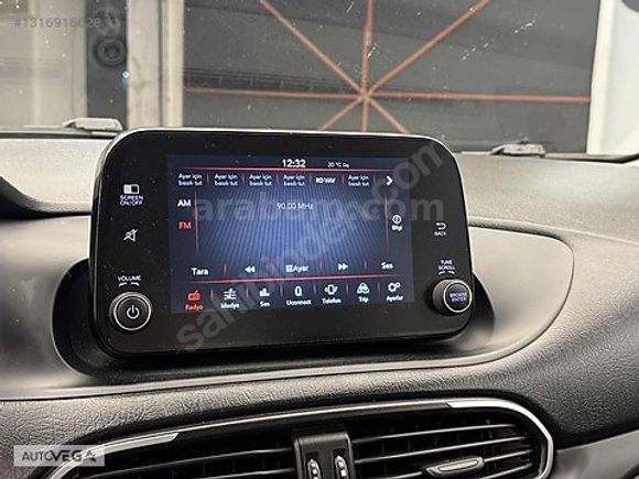 AUTOVEGA 2021 FİAT EGEA TABLET EKRAN SERVİS BAKIMLI HATASIZ
