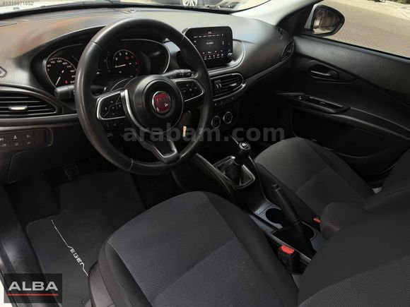 BOYASIZ ! 2022 FİAT EGEA 1.3 MULTİJET E.PLUS 99.000 KM 12 TAKSİT