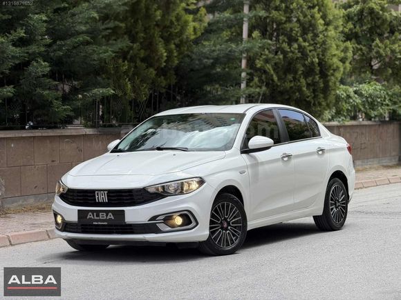 BOYASIZ ! 2022 FİAT EGEA 1.3 MULTİJET E.PLUS 99.000 KM 12 TAKSİT