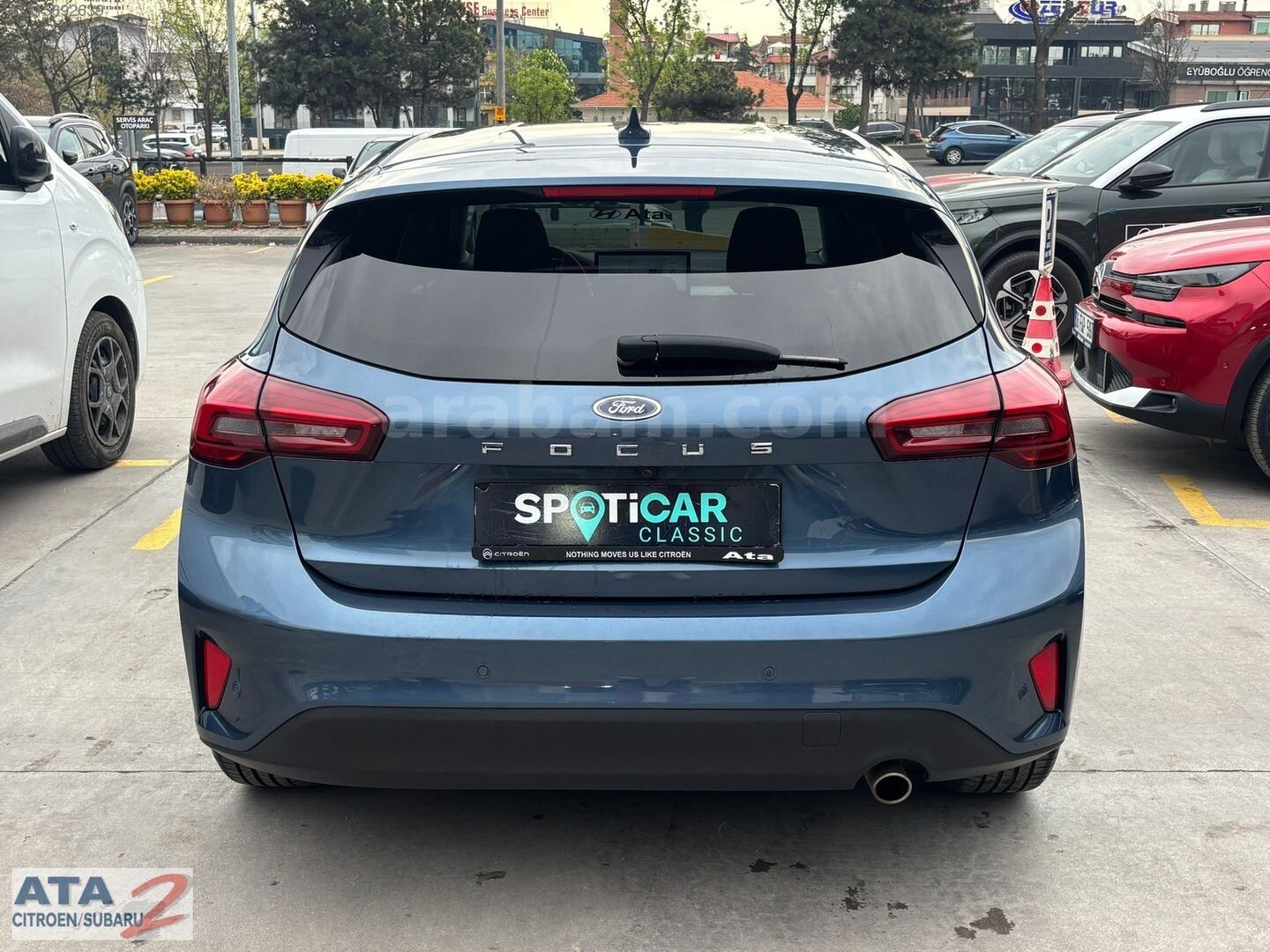 Galeriden Ford Focus 1.5 EcoBlue Titanium X 2023 Model Ankara 65.530 km Mavi 6