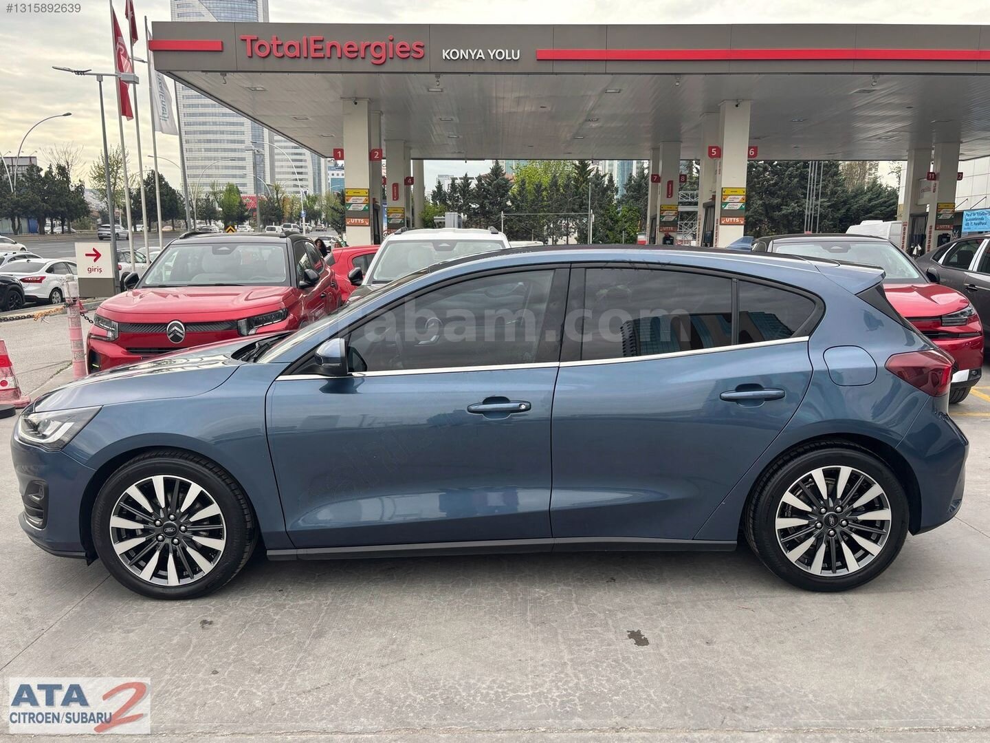 Galeriden Ford Focus 1.5 EcoBlue Titanium X 2023 Model Ankara 65.530 km Mavi 4