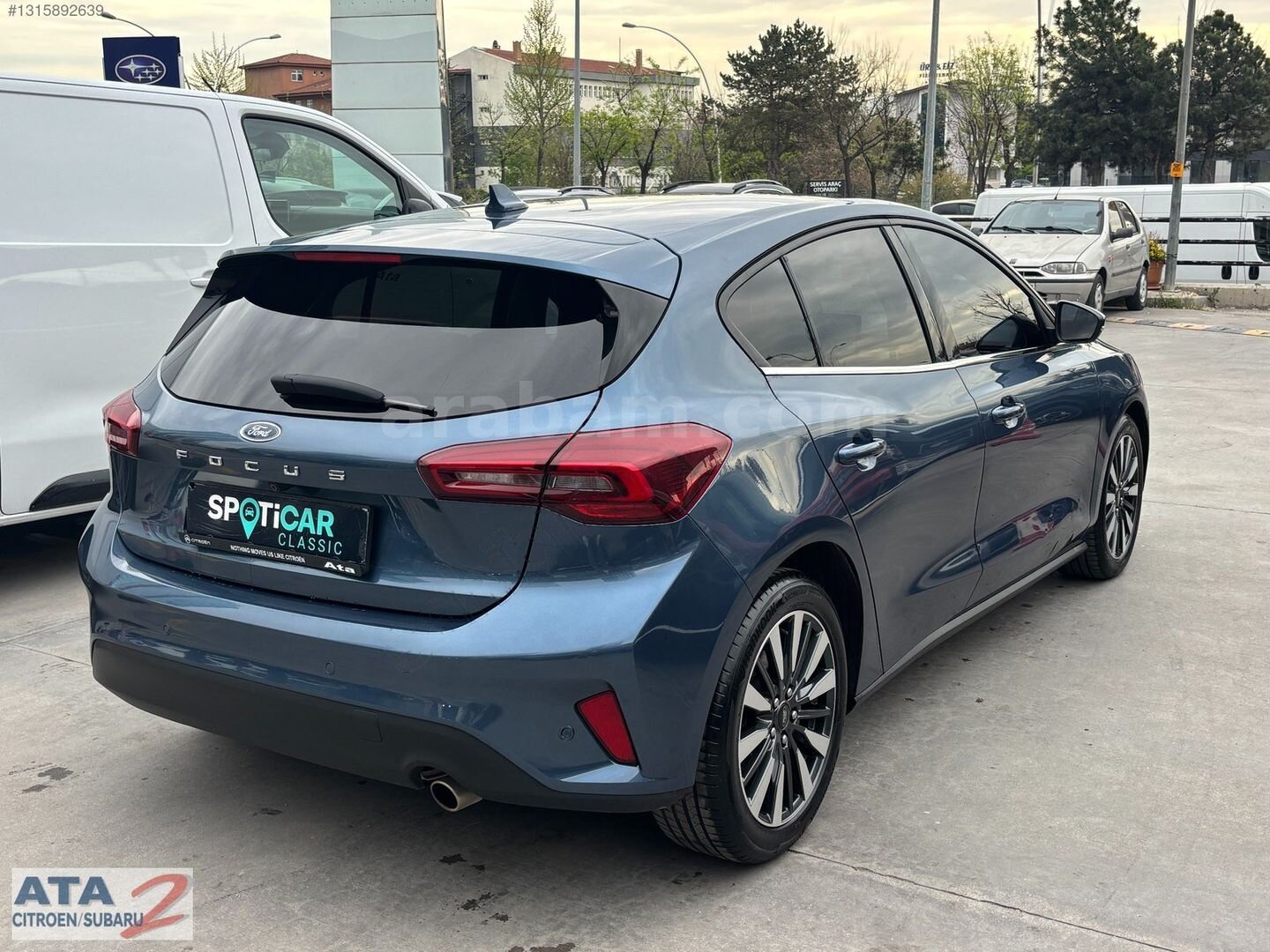 Galeriden Ford Focus 1.5 EcoBlue Titanium X 2023 Model Ankara 65.530 km Mavi 7