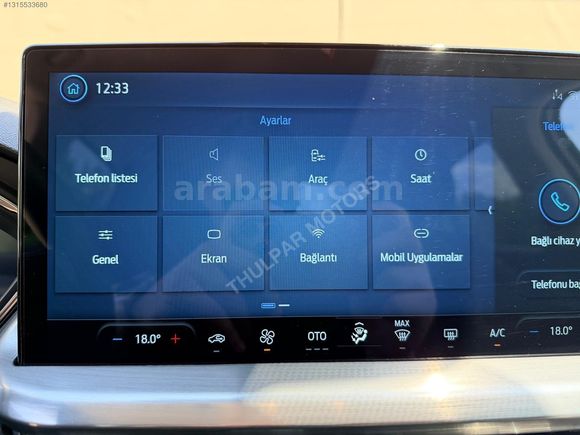 ''THULPAR MOTORS''2025 FORD FOCUS TİTANİUM X ''25.000 KM''