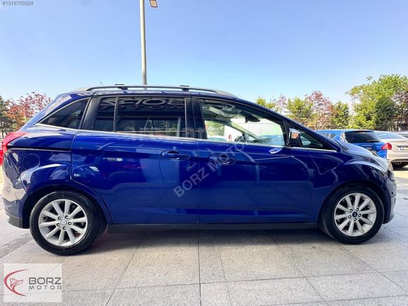 BORZ MOTOR'DAN %0,99 2015 FORD C-MAX 1.5 TİTANİUM 7 KİŞİLİK-OTO.