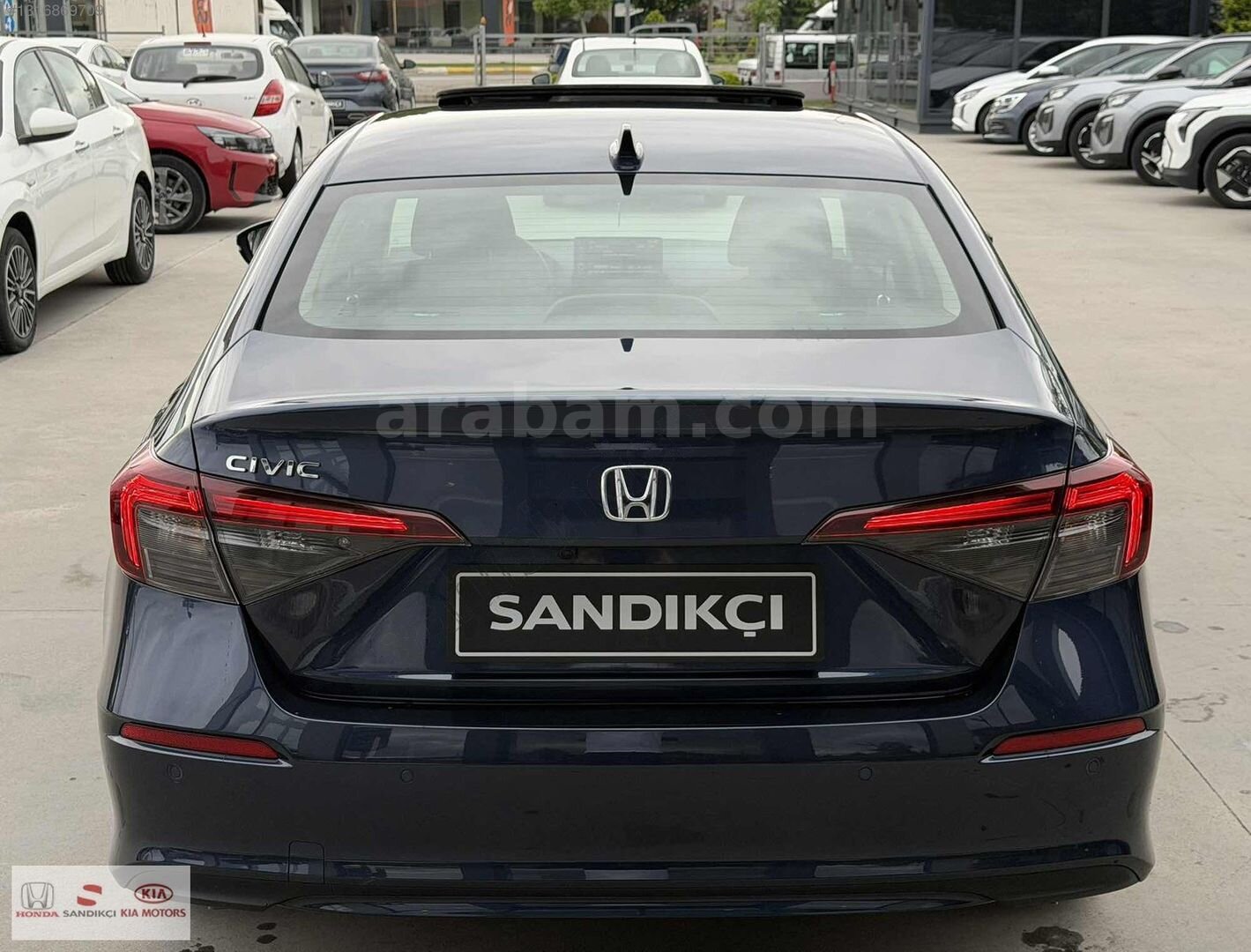 Galeriden Honda Civic 1.5 i-VTEC Elegance 2025 Model Sakarya 45.600 km Mavi 7