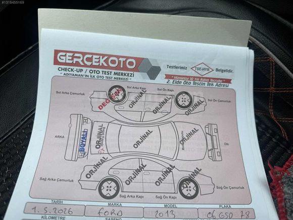 Galeriden Ford Focus 1.6 Ti-VCT Titanium 2013 Model Adıyaman