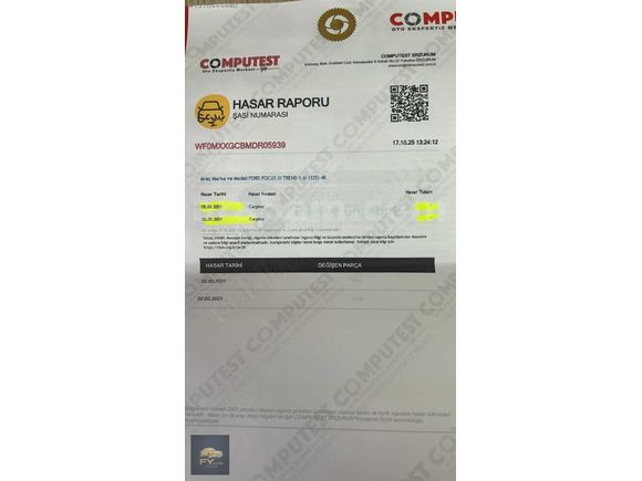 F.Y AUTO DAN FOCUS 150.000 KM DE OTOMATİK HATASIZ