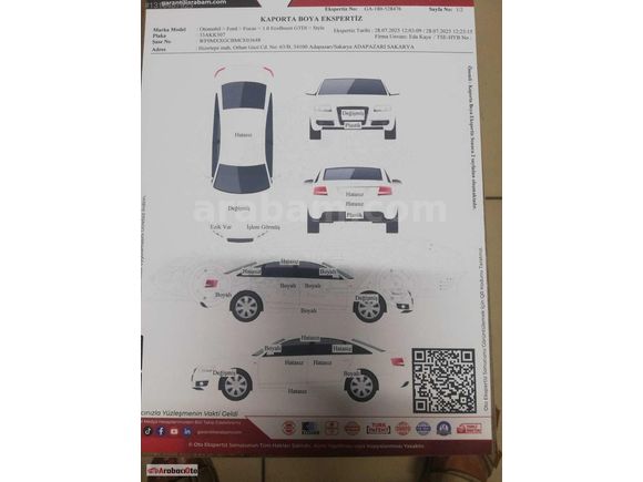 ARABACI OTODAN 2012 MANUEL Focus 1.0 GTDI EcoBoost Trend X