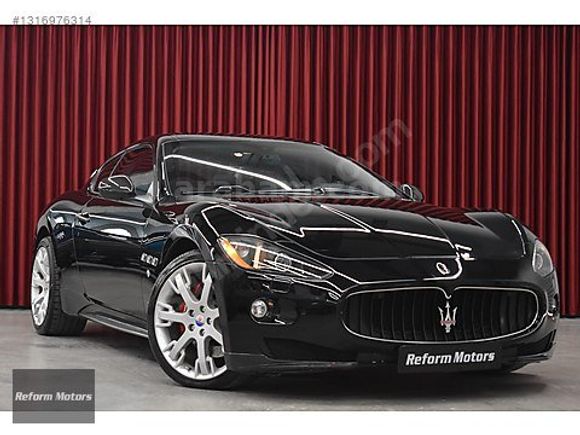 REFORM MOTORS 2012 MASERATİ GRANTURİSMO 4.7S MCSHIFT BAYİ"CARBON