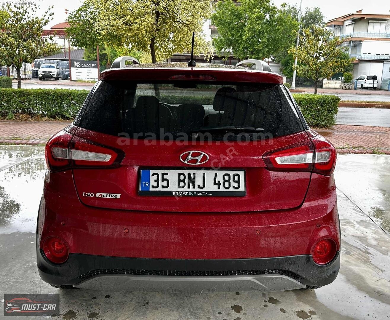 Galeriden Hyundai i20 Active 1.4 MPi Elite Smart 2019 Model Antalya 108.000 km Kırmızı 4