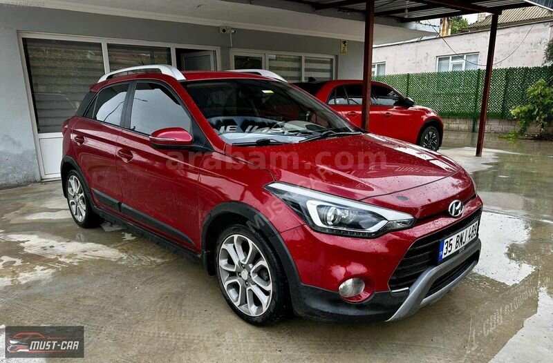 Galeriden Hyundai i20 Active 1.4 MPi Elite Smart 2019 Model Antalya 108.000 km Kırmızı