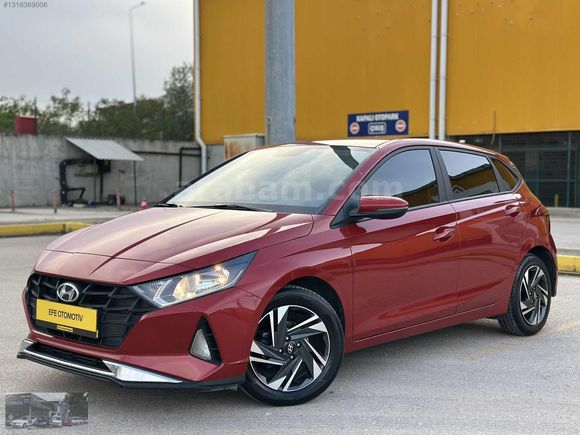 EFE'de BOYASIZ 2023 OTOMATİK VİTES 40 BİN KM'DE ATEŞ KIRMIZI İ20