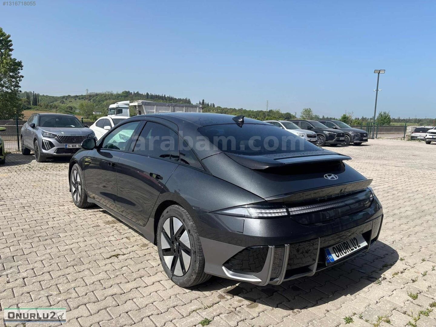 Galeriden Hyundai Ioniq 6 Advance 2025 Model Yalova 29.959 km Gri 4