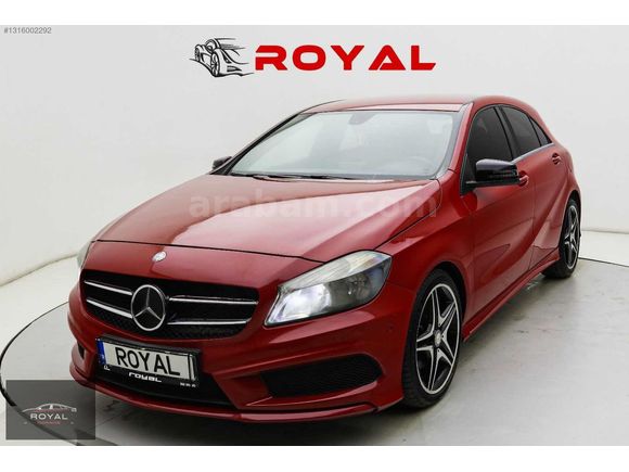 ROYAL GARAGE'DAN 2014 A 180 CDİ-AMG PAKET-KIRMIZI-7G-GECE PAKETİ
