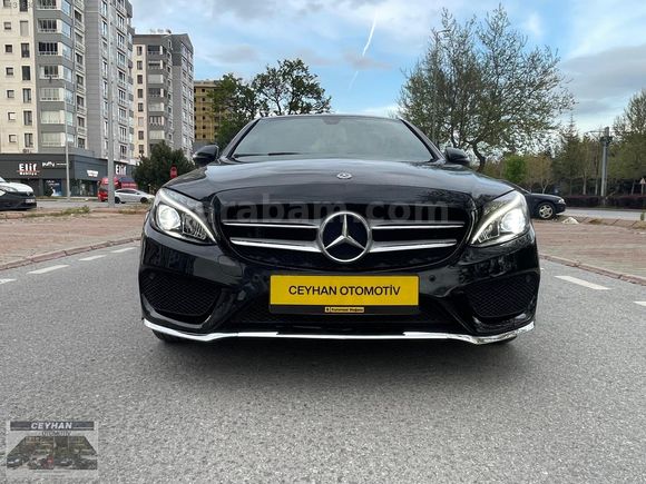 HATASIZ BOYASIZ MERCEDES C 200 D AMG ÇİFT HAFIZA CAM TAVANLI