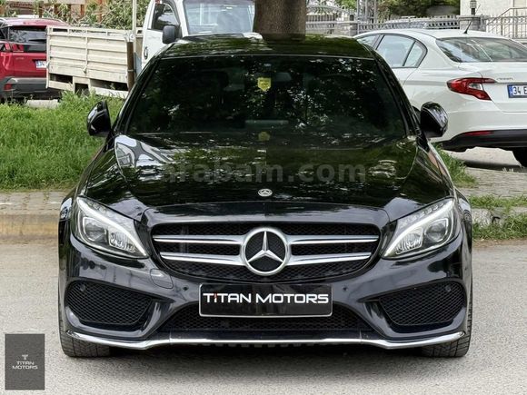 TİTAN MOTORS HATASIZ BOYASIZ İMZALI SERİ 168 BİN KM C200d AMG