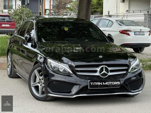 TİTAN MOTORS HATASIZ BOYASIZ İMZALI SERİ 168 BİN KM C200d AMG