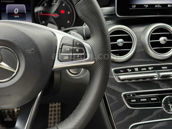 TİTAN MOTORS HATASIZ BOYASIZ İMZALI SERİ 168 BİN KM C200d AMG