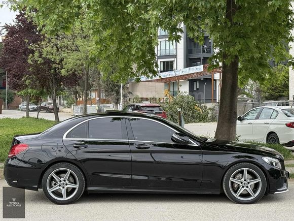 TİTAN MOTORS HATASIZ BOYASIZ İMZALI SERİ 168 BİN KM C200d AMG